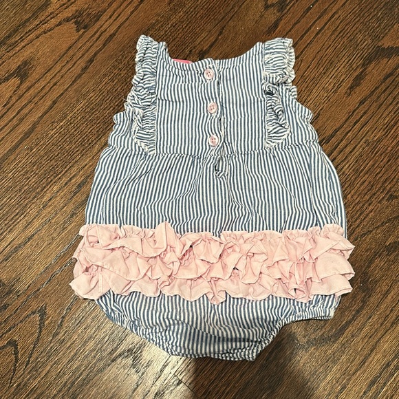 Ruffle Butts Seersucker Bubble - Picture 4 of 4